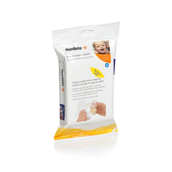Medela Quick Clean Breast Pump and Accessories Wipes - 40 count