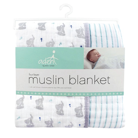 Aden and Anais Dream Blanket Elephant Bump Boxes