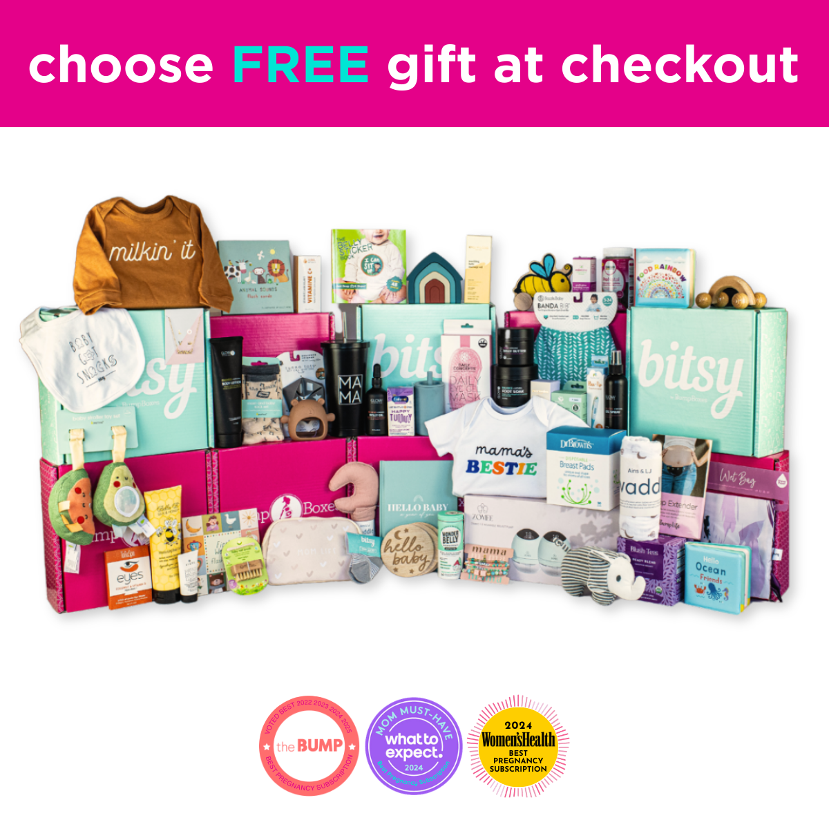 Bump Boxes 12 Month Pregnancy Subscription Box | Bitsy Boxes
