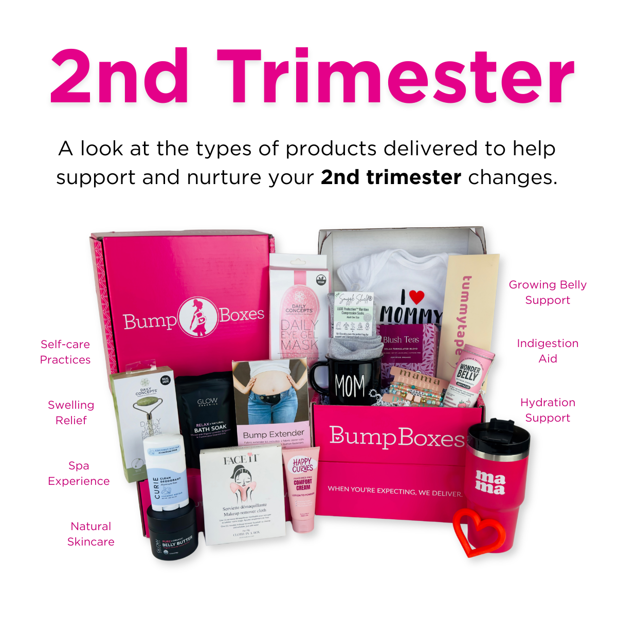 Bump Boxes 6 Month Pregnancy Subscription Box | Bitsy Boxes