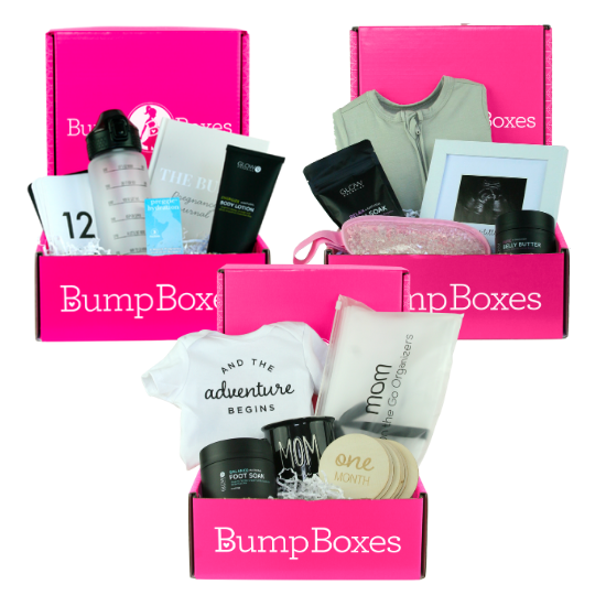 Bump Boxes Trimester Bundle: Pregnancy Gift Box for 1st, | Bump Boxes