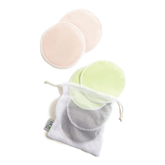 Organic Breast Pads - Reusable Bamboo Nursing Pads Breastfeeding Pads - 8  Pack
