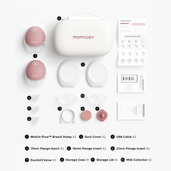 MomCozy Momcozy Mobile Flow™ Hands-Free Breast Pump | M9 (Double